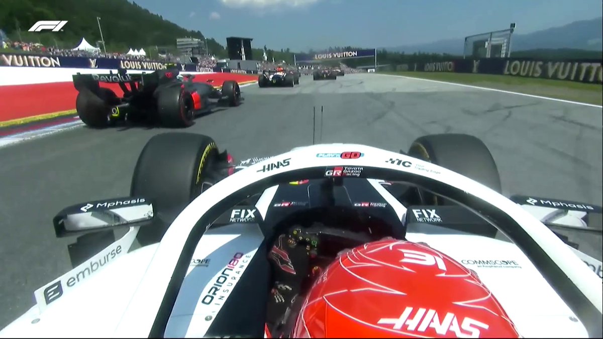 De P15 à P11 🚀 Esteban Ocon était en grande forme au départ du Grand Prix d'Autriche 😍 #AustrianGP #F1