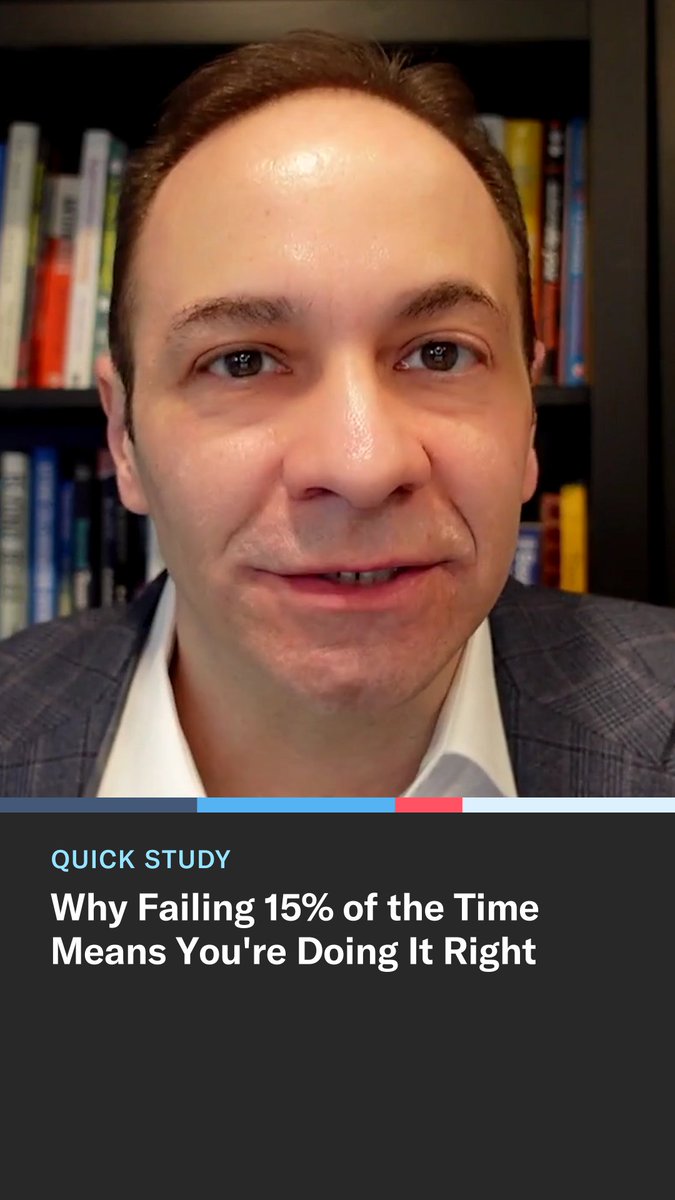 Ron Friedman, psychologist and author of “Superteams,” says if you already know something will work… it's not really an experiment. The best teams treat experiments as trades: efficiency for information. They recognize that even failures can teach you something. Top teams aim for an 85% success rate—high enough to know they're winning, low enough to know they're still stretching. Read the full article: