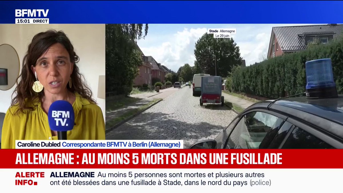 Allemagne: au moins cinq morts et plusieurs blessés après des coups de feu dans le nord du pays