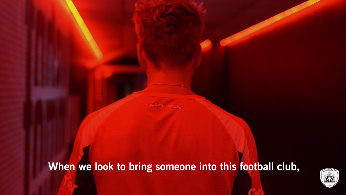 Intensity. Passion. Identity. This is what we’re building 🔴 Welcome back to Oakwell, Cameron McGeehan 👊