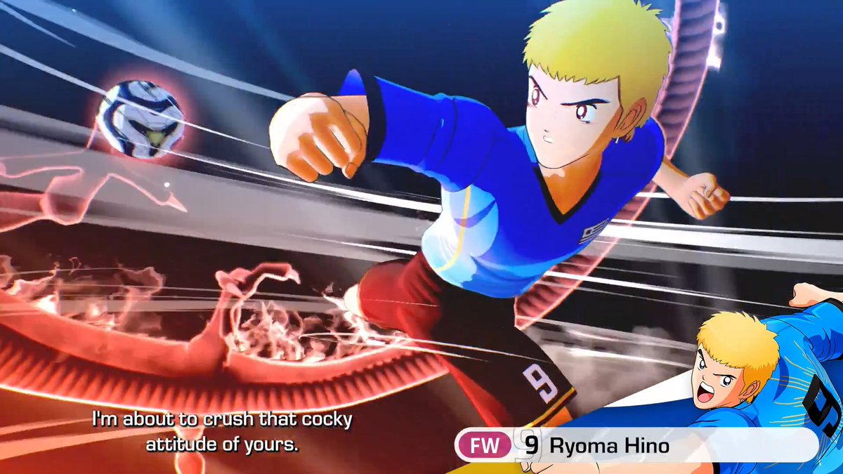 Act cocky? Get crushed by Ryoma💥 Pre-order CAPTAIN TSUBASA 2: WORLD FIGHTERS now: #CaptainTsubasa #WorldFighters