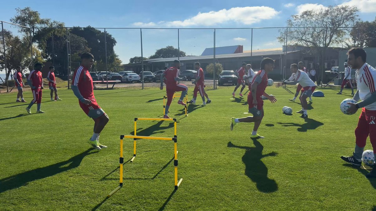 Iniciando mais uma semana de preparação no CT Parque Gigante 💪🏽🇦🇹