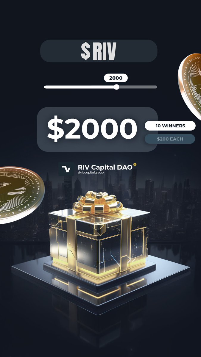 🎉 RIV $2000 GIVEAWAY 🎉 We’re giving away $2000 to 10 winners $200 each! 💸 Abdu Rozik