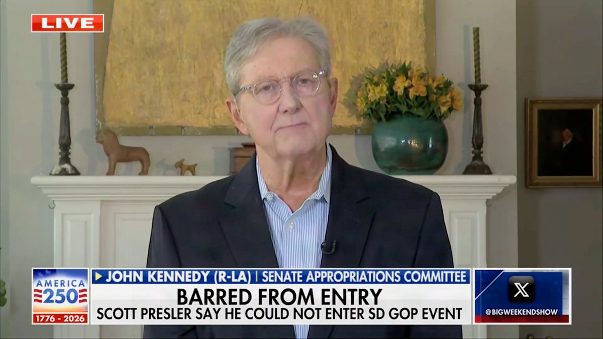👏 John Kennedy NAILS it: "To vote in America, you have to prove you are who you say you are… You have to have an ID at the polls and you have to be an American citizen.”