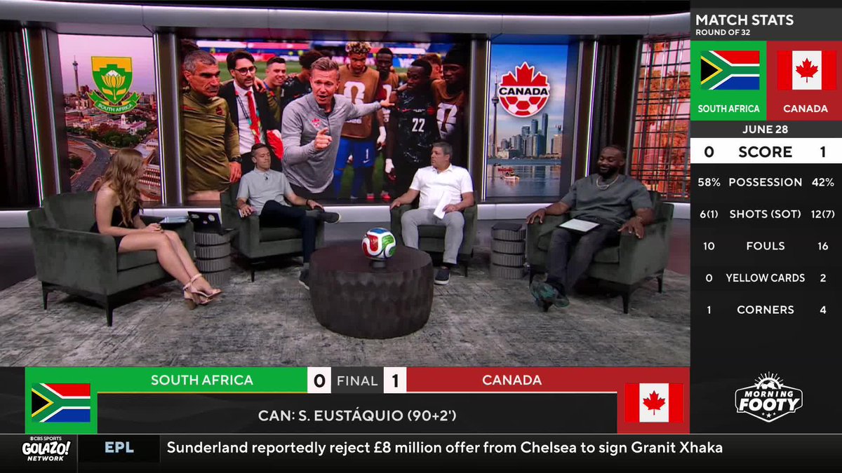 "Was it performative? Hell yes it was performative. He knows exactly what he's doing." Jimmy Conrad, Tony Meola and JayDee Dyer react to Canada head coach Jesse Marsch's post-victory speech 🇨🇦