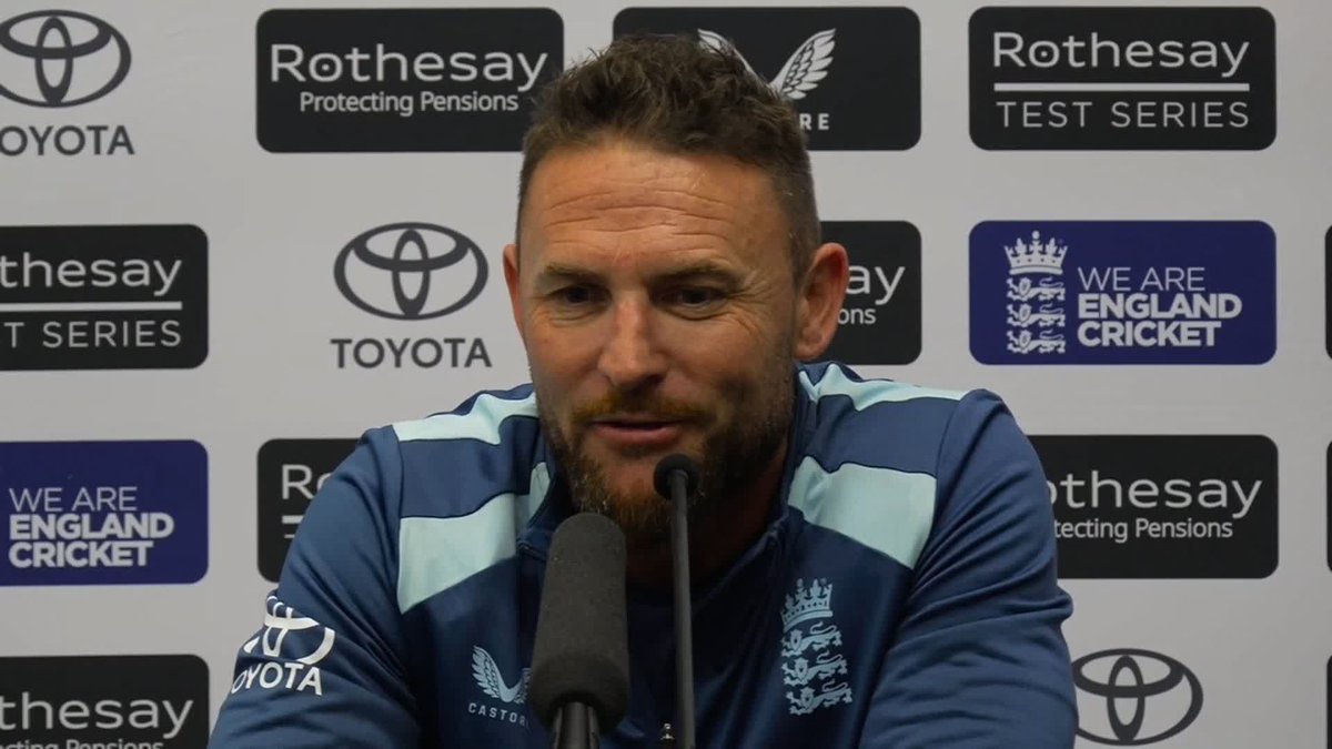 🗣️ "Stokesy was an inspirational captain and a true leader of men." Brendon McCullum has paid tribute to Ben Stokes following his retirement from International cricket.
