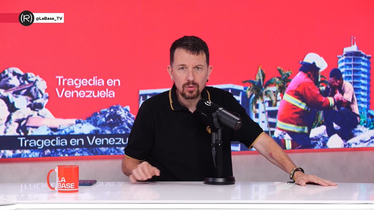 🇻🇪 Cuando el suelo tiembla en Venezuela, no solo se derrumban edificios; se derrumba también la hipocresía 📺