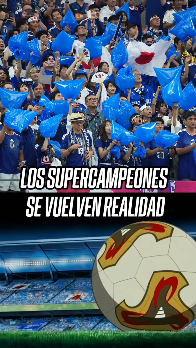 El Brasil 🇧🇷 vs Japón 🇯🇵 no es un partido cualquiera… ¡Es el partido que esperamos desde niños en los Supercampeones! 🤩 Y por fin sabremos el resultado…⚽ 🔥
