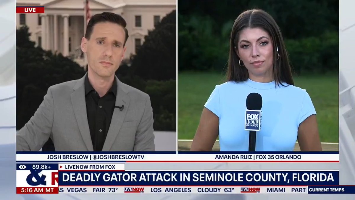 This is horrible. A 31-year-old woman died after being attacked by an alligator. Floridians be careful when swimming in freshwater. There have been several alligator attacks in the past week.