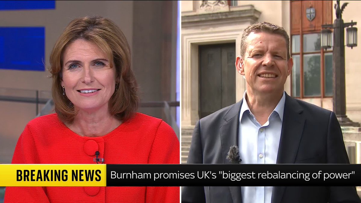 Welsh First Minister Rhun ap Iorwerth talks to JayneSeckerSky about his fears that Andy Burnham could row back on his promises on funding for devolved nations. He says the potential future PM must not "close the door" on the issues facing Wales. Live: