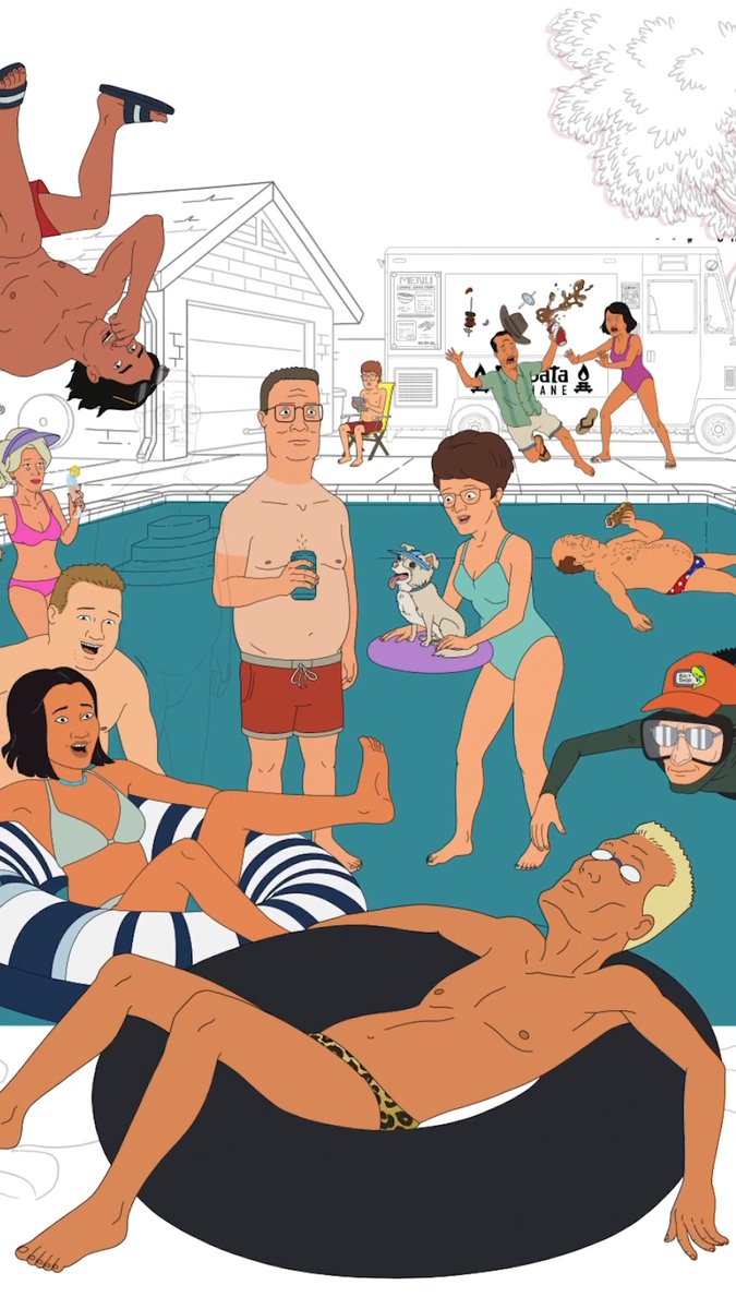 Just look at that craftsmanship. #KingOfTheHill returns July 20 on Hulu and Hulu on Disney+.