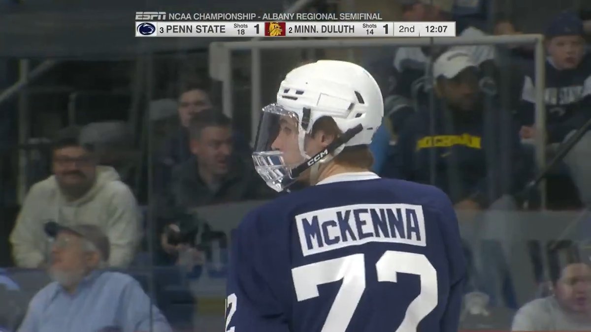 Check out these #NCAAHockey highlights from the number one overall pick Gavin McKenna during the 2026 NCAA Men's Hockey Tournament. McKenna had 51 points in 35 games for Penn State Men’s Hockey ahead of the 2026 NHL Draft.
