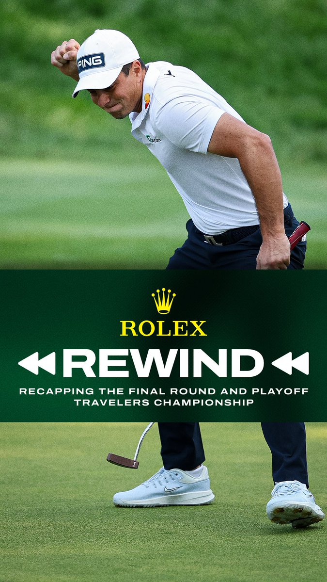 72nd hole theatrics and a Monday finish. Time to rewind to what led to Viktor Hovland’s victory TravelersChamp. (In partnership with ROLEX)