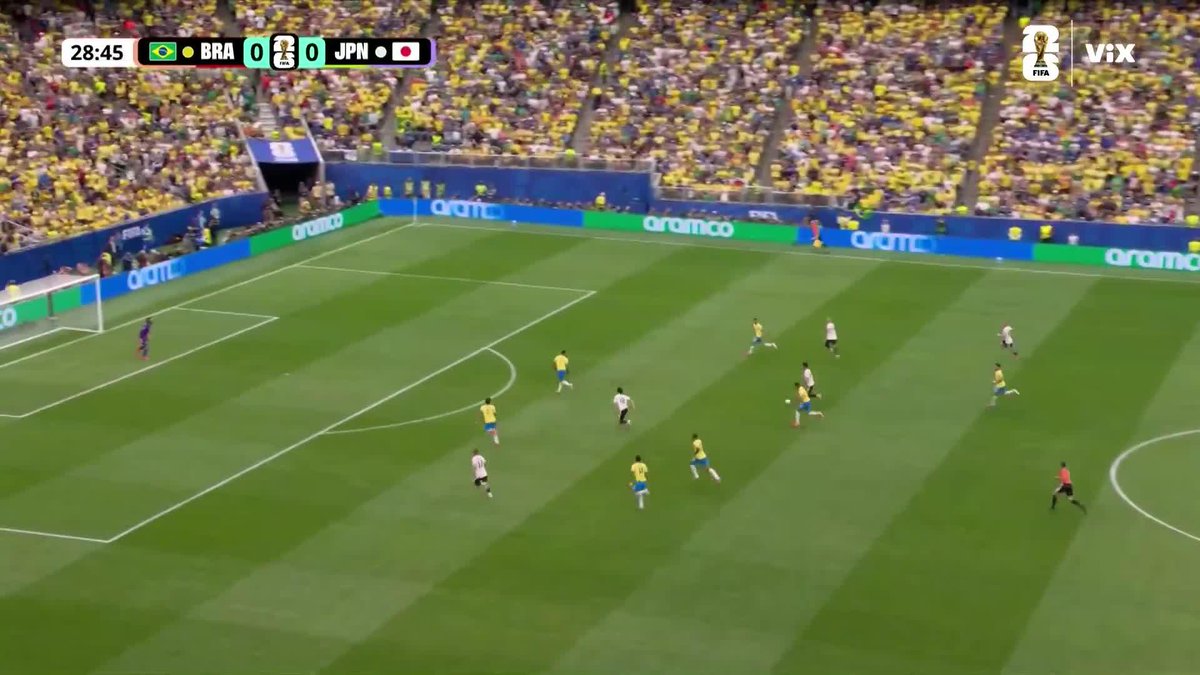 ¡GOOOL DE JAPÓN! ¡GOOOOOL DE SAAANOOO!🇯🇵⚽ Derechazo de Sano para el 0-1 ante Brasil. #ElMundialEsNuestro y la magia de los Dieciseisavos de Final de la Copa Mundial de la FIFA 2026 se vive por Televisa y ViX 🇲🇽🏆