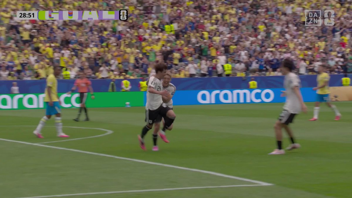 ¿Será este el auténtico final de Supercampeones? 😍 ¡SORPRESÓN DE JAPÓN! ¡Qué GOLAZO se ha inventado Sano para el 0-1 a Brasil! 🙌 #DAZNMundial #FIFAWorldCup