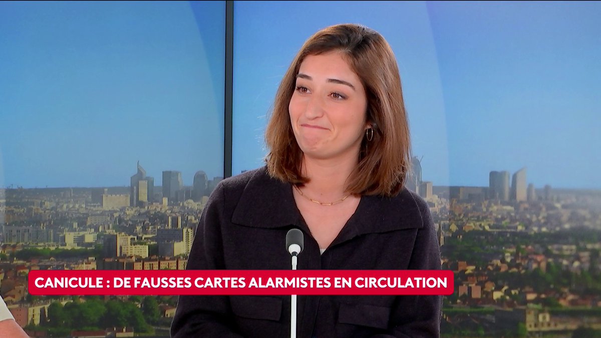 🔴 🗣️ Nouvelle canicule à venir : de fausses cartes météo alarmistes en circulation "Attention à tous ces postes qui circulent sur les réseaux qui essayent de nous faire peur", prévient notre journaliste Auberie Perreaut. #ToutEstPolitique #Canal16