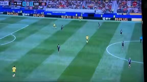 Maseko delayed the ball here.