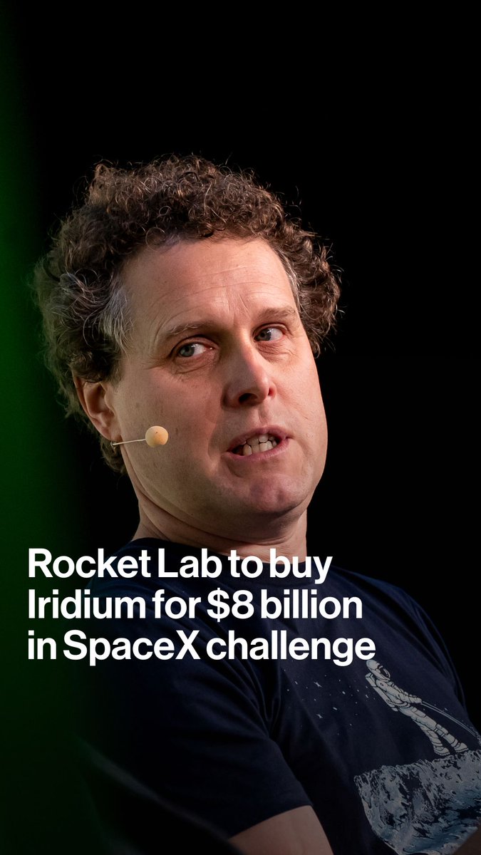 .Rocket Lab agreed to buy Iridium Communications, a pioneer in satellite telephones, in a cash-and-stock transaction as smaller players in the orbital economy try to catch up with market leader SpaceX. CEO Peter Beck joins Ed Ludlow to discuss the move