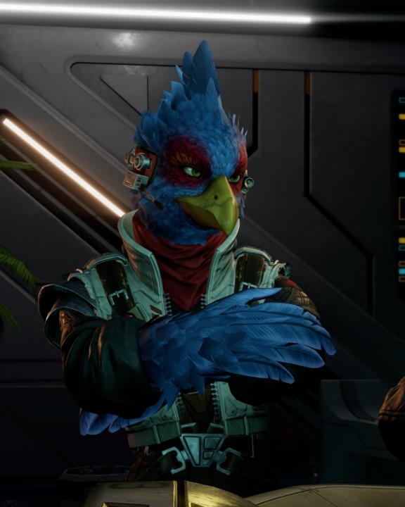 Up for another challenge? 👀 Falco Lombardi is the ace pilot of the #StarFox Mercenary Squad. Star Fox is available now on #NintendoSwitch2! Play now: