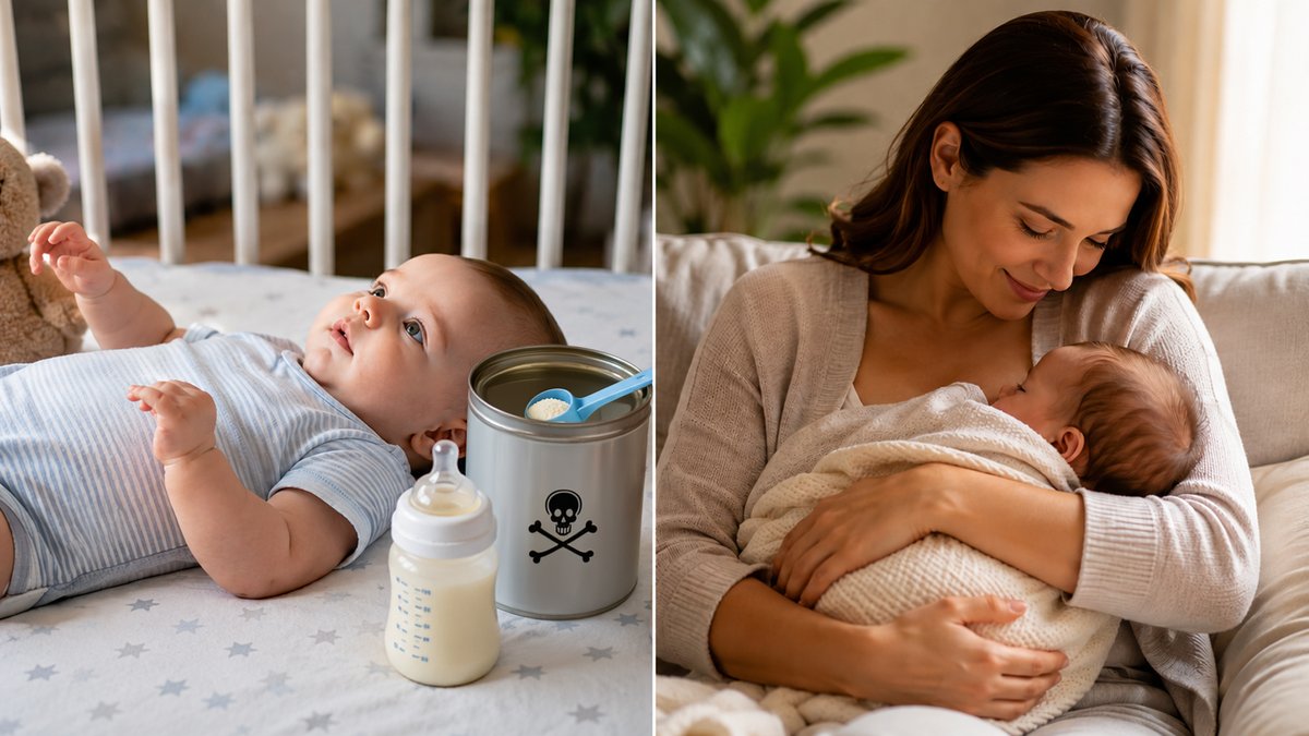BREAKING: New Major Studies Show Corn Syrup Baby Formulas Can Create Massive Cognitive Problems, Including Autism, ADHD, Low IQs, & A Reduction In Brain Size By 1/3! "The Whole Thing Has Been Designed To Create These Factory Farm Humans That Are STUPID!" Alex Jones Lays Out How God's Design For Nourishment In Baby Mammals, Breastfeeding, Is The Only Answer To This Man-Made Problem! 🔴WATCH ALEX JONES LIVE NOW: