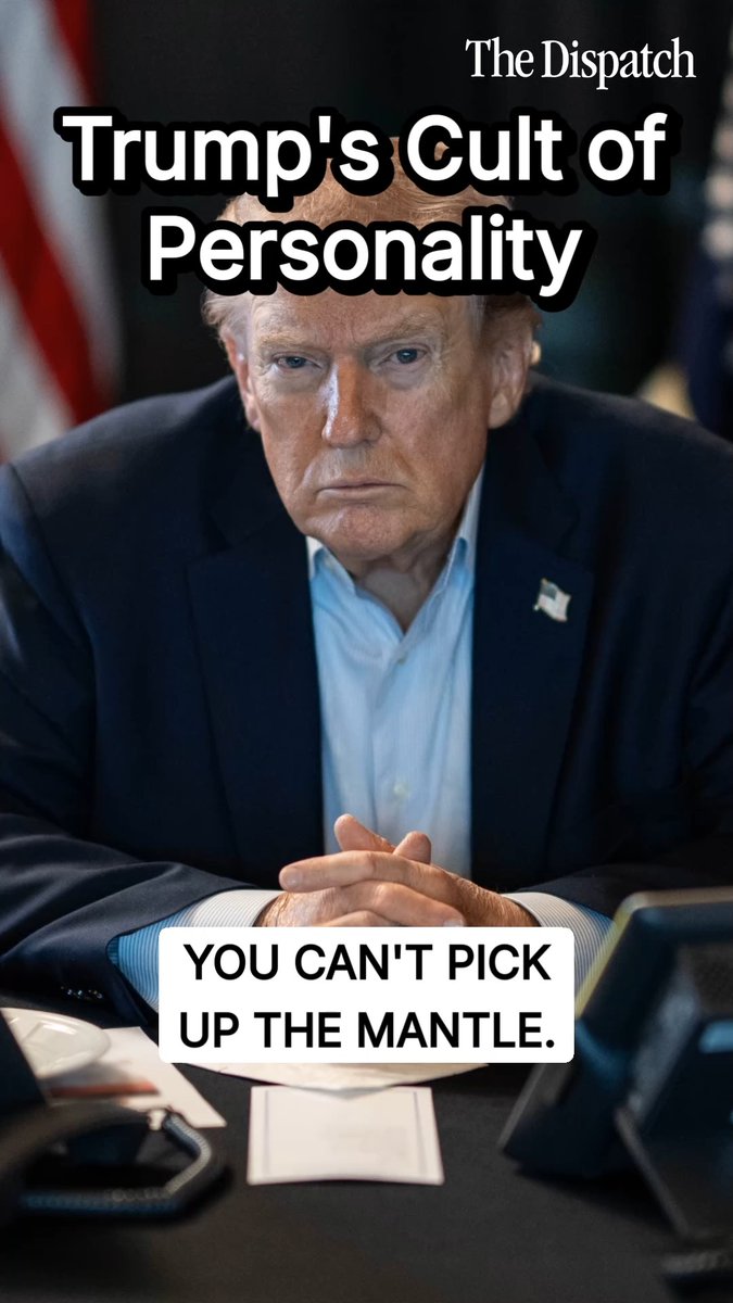 Trump's Cult of Personality | Megan McArdle on The Dispatch Podcast, filmed at 92nd Street Y