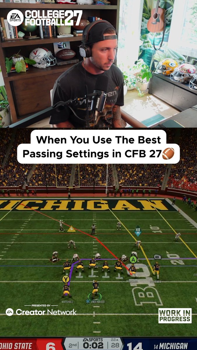 THESE passing settings take your game to another level 👀🔥 #sponsoredbyea