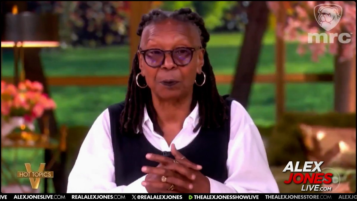 VIDEO: Whoopi Goldberg Claims Nobody Wants Voter ID Laws As Polls Show Over 80% Favorability Among Americans For The SAVE America Act! 🔴WATCH ALEX JONES LIVE NOW: