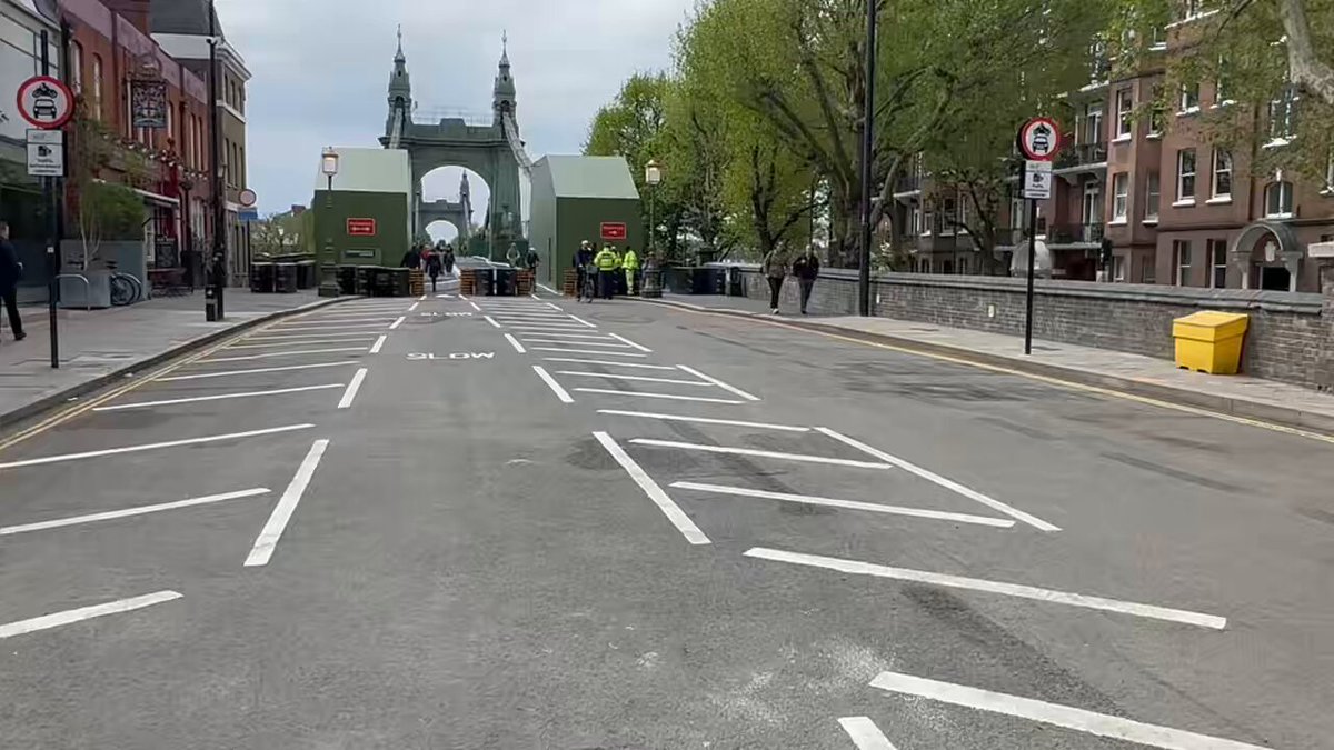 Hammersmith Bridge is going to be preserved as a brilliant Active Travel bridge. LBHF will not seek funding from the government for full restoration to motor vehicles Nobody will ever drive a car on it again 😊 It’s over 🎉