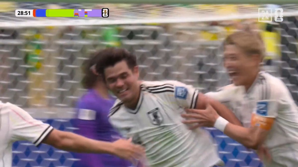 🏆️━━━━━━━━━━━━ FIFAワールドカップ ラウンド32 DAZNピックアップシーン ━━━━━━━━━━━━━⚽ 日本がブラジルから先制点！！ 佐野海舟がインターセプトから そのまま持ち込み圧巻のフィニッシュ⚽️ 🆚ブラジル×日本 ⚽佐野海舟（日本）⏱29分