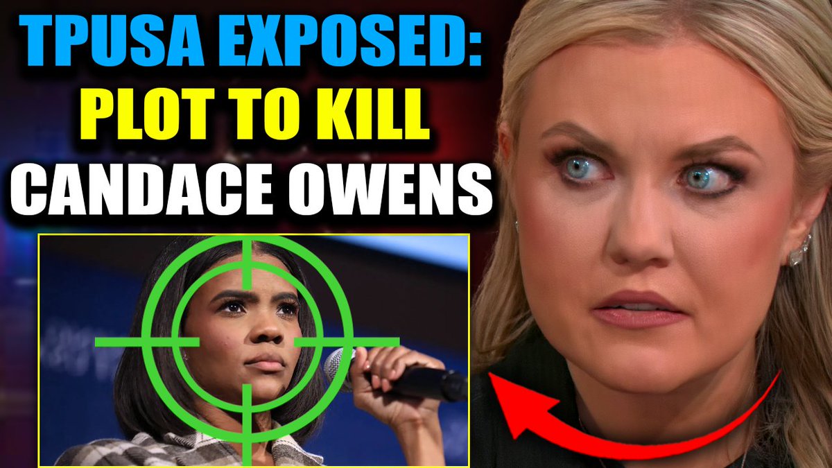TPUSA Bombshell: Candace Owens 'Scheduled for Assassination' After Charlie Named Her 'Next CEO' Erika Kirk didn't just want Candace Owens gone. She wanted her erased. According to TPUSA insiders, Erika and her Mossad colleagues put a hit on her the moment it became clear: Candace was Charlie's real successor at TPUSA. They're just waiting for the perfect moment - the right patsy - so her death can be pinned on someone else and the public can be steered in the wrong direction.