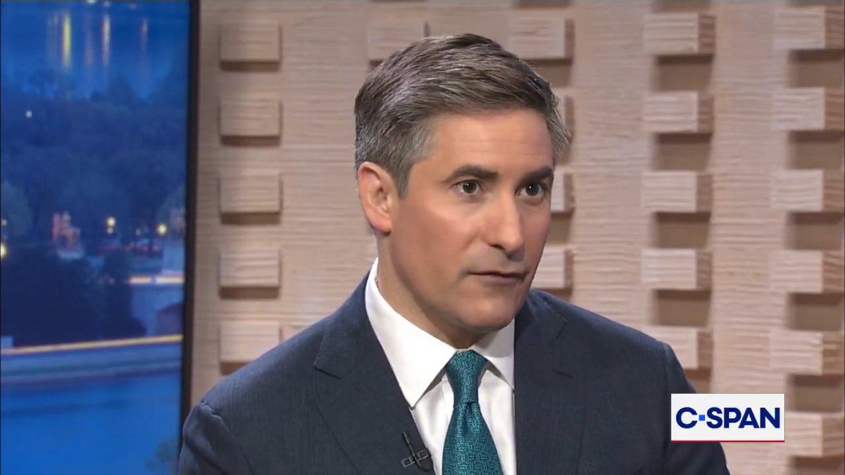 .Jonathan Swan: "Trump is essentially beyond the reach of the law in terms of actions...Trump has told senior advisers in the Oval Office that he's going to pardon anyone who came within 250 feet of the Oval Office...I don't think they feel any real concern about illegality."