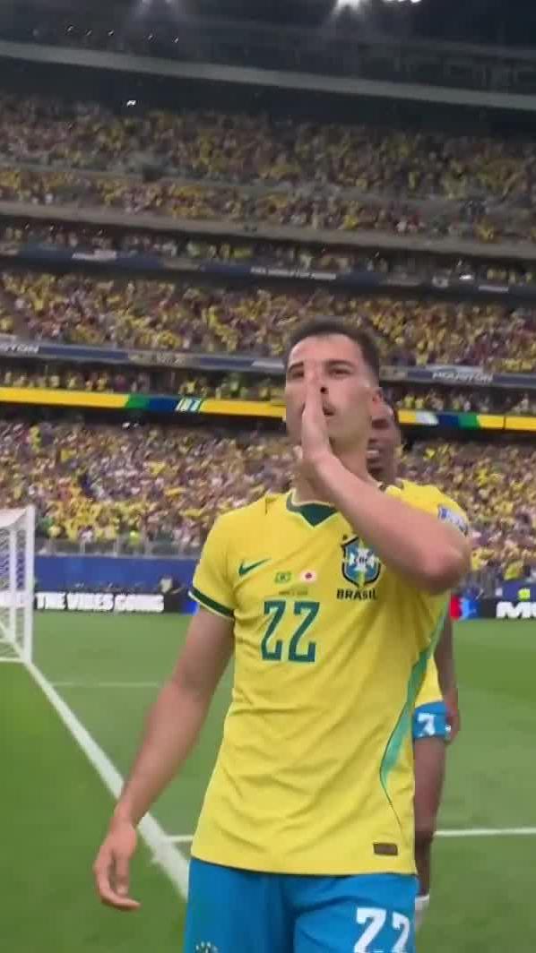 Gabriel Martinelli steps up in stoppage time 🇧🇷⚡ #SSFootball | #DStvFIFAWorldCup2026 | #FIFAWorldCup