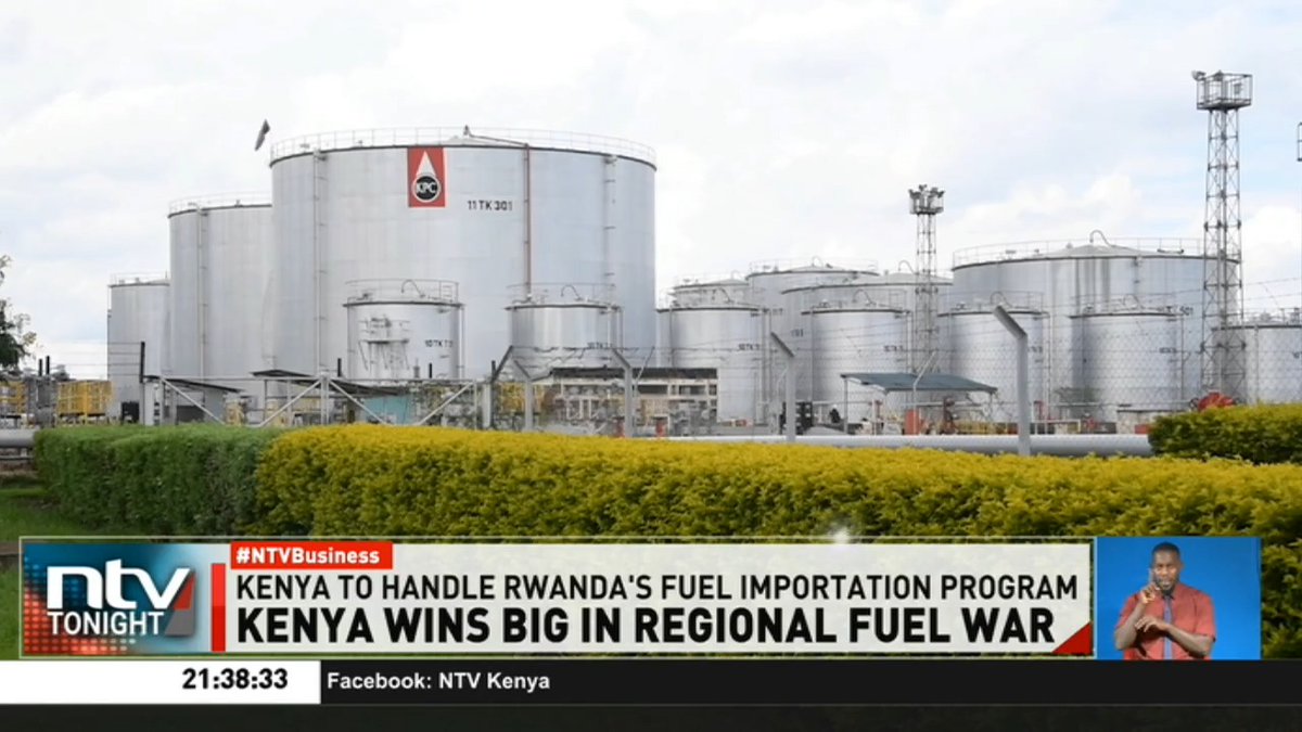 Kenya Wins Big In Regional Fuel War: In a major policy shift, Rwanda has bypassed Tanzania's Central Corridor, choosing the Port of Mombasa and the Kenya Pipeline network to handle its new multi-billion shilling Government-to-Government fuel importation program. #NTVTonight
