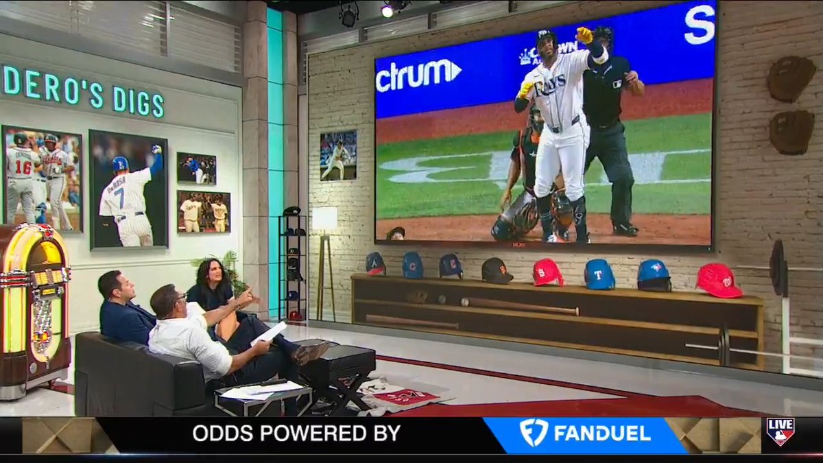 "The combination of Yandy Díaz, Junior Caminero and Jonathan Aranda is as good as anybody in baseball..." - Mark DeRosa on the Tampa Bay Rays star trio