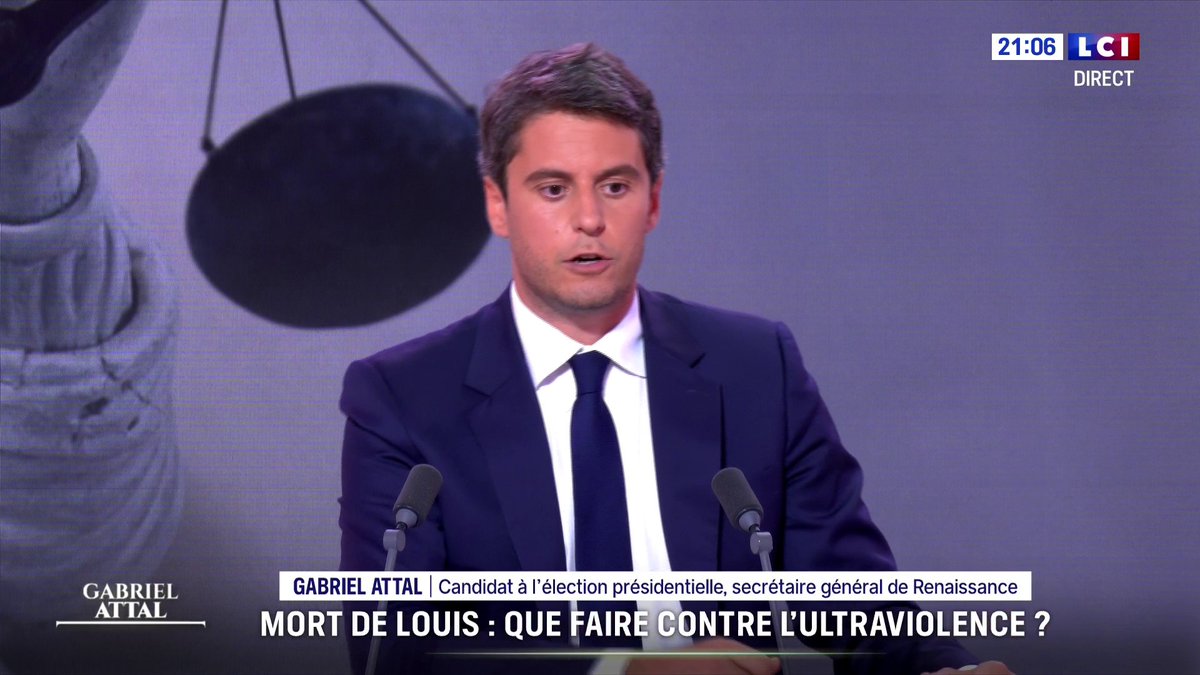 🔴 M0rt de Louis : que faire contre l'ultraviolence ? 🗣️ "Il y a une banalisation de la violence dans la jeunesse", Gabriel Attal dans Le Grand Entretien avec Darius Rochebin