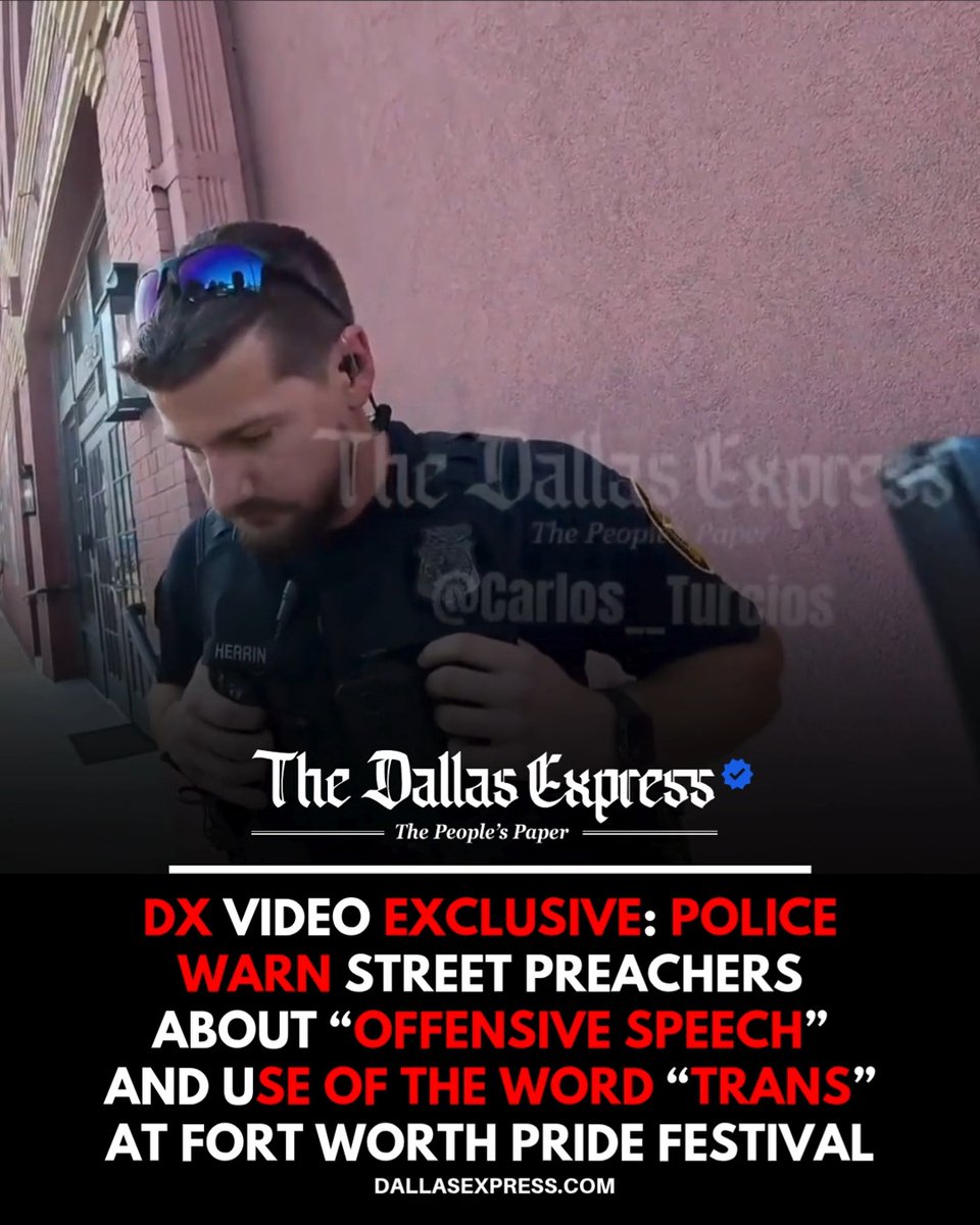 PREACHERS ALLEGE FIRST AMENDMENT VIOLATIONS AT FORT WORTH TRINITY PRIDE FEST Richard Penkoski and David Grisham claim Fort Worth police restricted their access to public streets and sidewalks and cited one for disorderly conduct related to noise. The Fort Worth Police says it is reviewing the video and allegations.