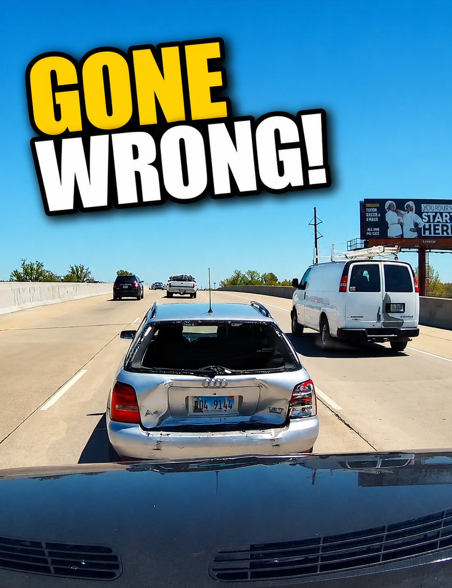 He Tried To Ruin My Day, But Ruined His Car Instead!