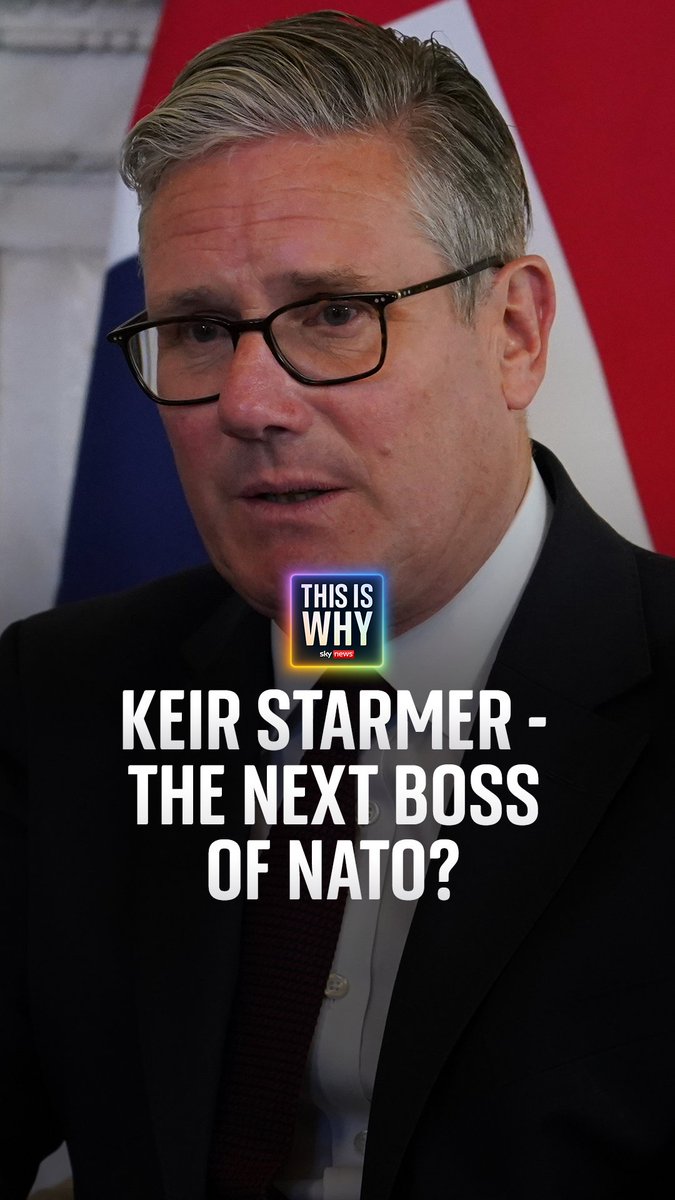 Could Sir Keir Starmer be the next NATO secretary general? With media reports circulating about the PM's post-Downing Street career plans, @HaynesDeborah talks to Mhari Aurora about how likely a future in diplomacy may be for Sir Keir. 🎧 #ThisIsWhy