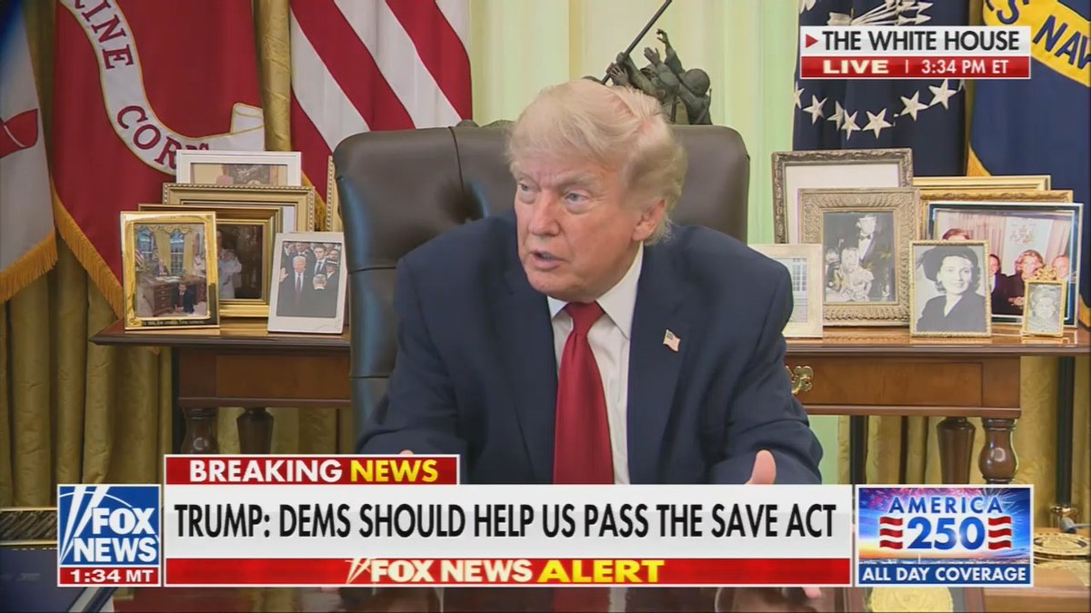 Q: What are your plans for the housing affordability bill? Trump: I don't know. It's so unimportant