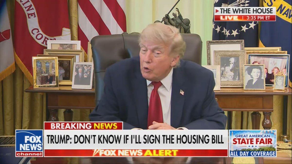 Trump: Nobody knows more than housing in the history of the presidency. Nobody did well like me in housing. I made a lot of money with housing.