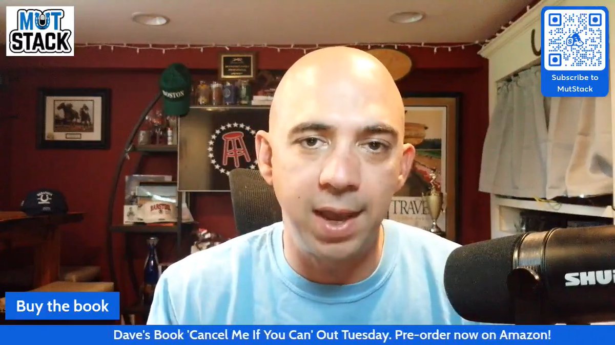 He created Barstool. He saved MutStack. He loves horse racing. Now Dave Portnoy has written a book. It's gonna be great. So many important reasons to pre-order the book of the summer right now