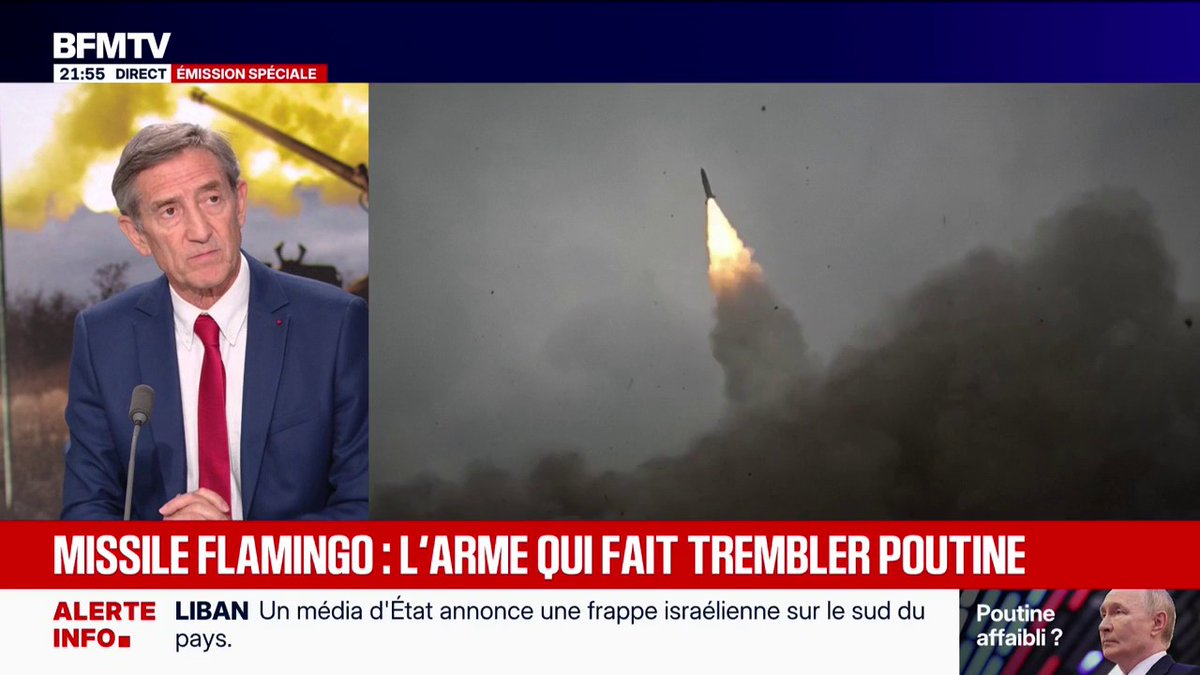 Missile Flamingo: l'arme qui fait trembler Vladimir Poutine