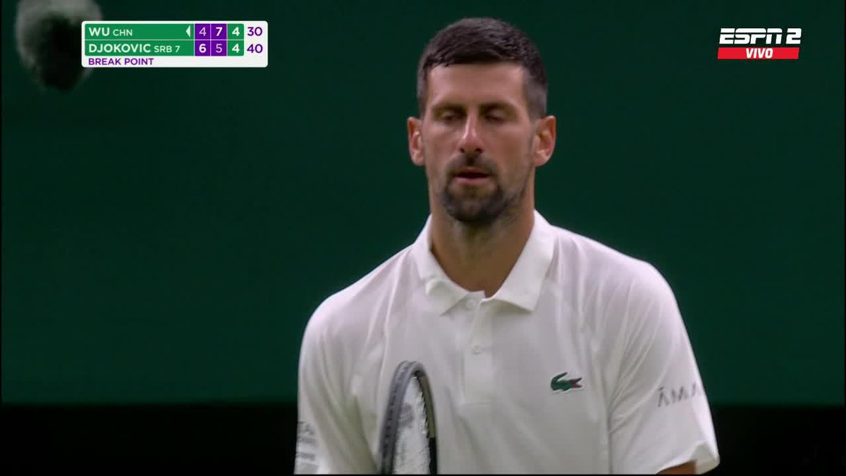 ¡UNA LOCURA ESE REVÉS, NOLE! 🤯🔝 📺 Mirá #Wimbledon en el Plan Premium de Disney Plus.