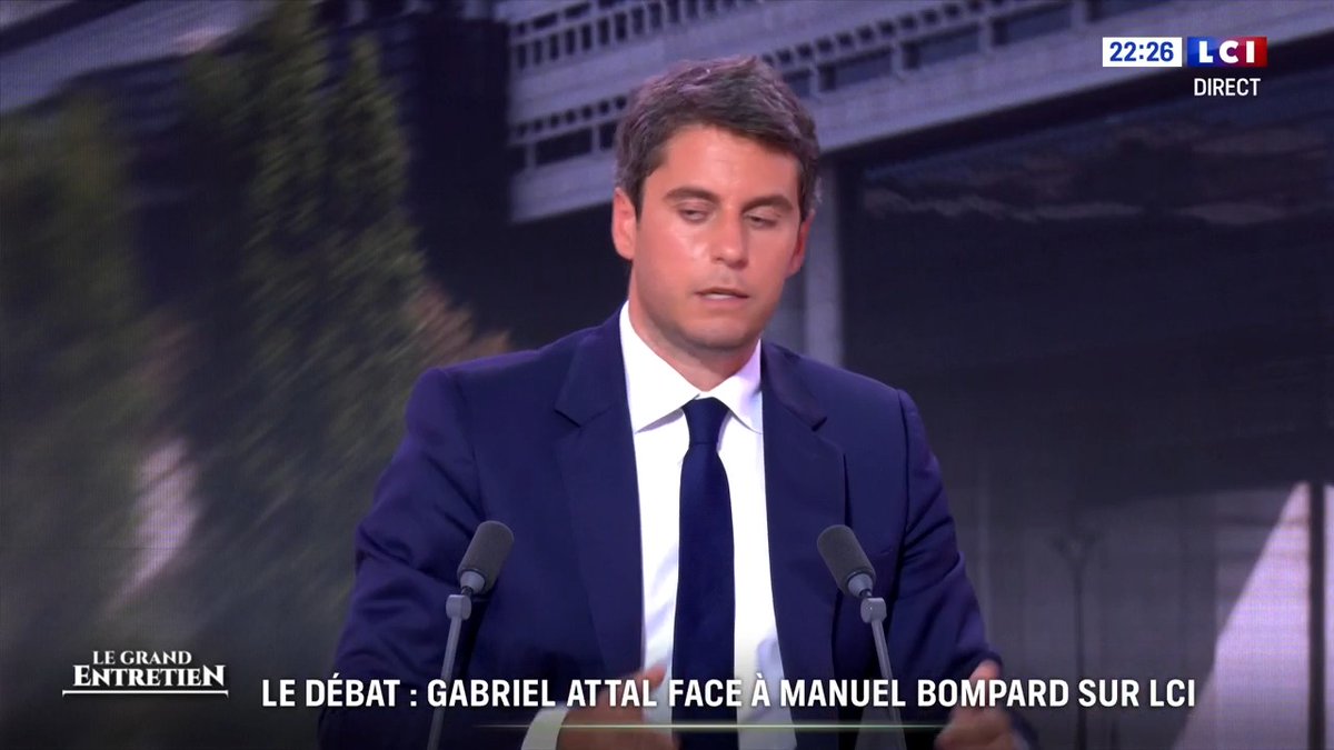 Manuel Bompard, vous proposez une taxe sur tout. Depuis 2017, nous sommes le pays le plus attractif d'Europe pour les investissements étrangers. Entre 2017 et 2024, le chômage a baissé. Et il y a eu plus d'ouvertures d'usines que de fermetures. Vous voulez nous faire revenir en arrière, mais dans votre monde, il n'y aura plus personne à taxer.