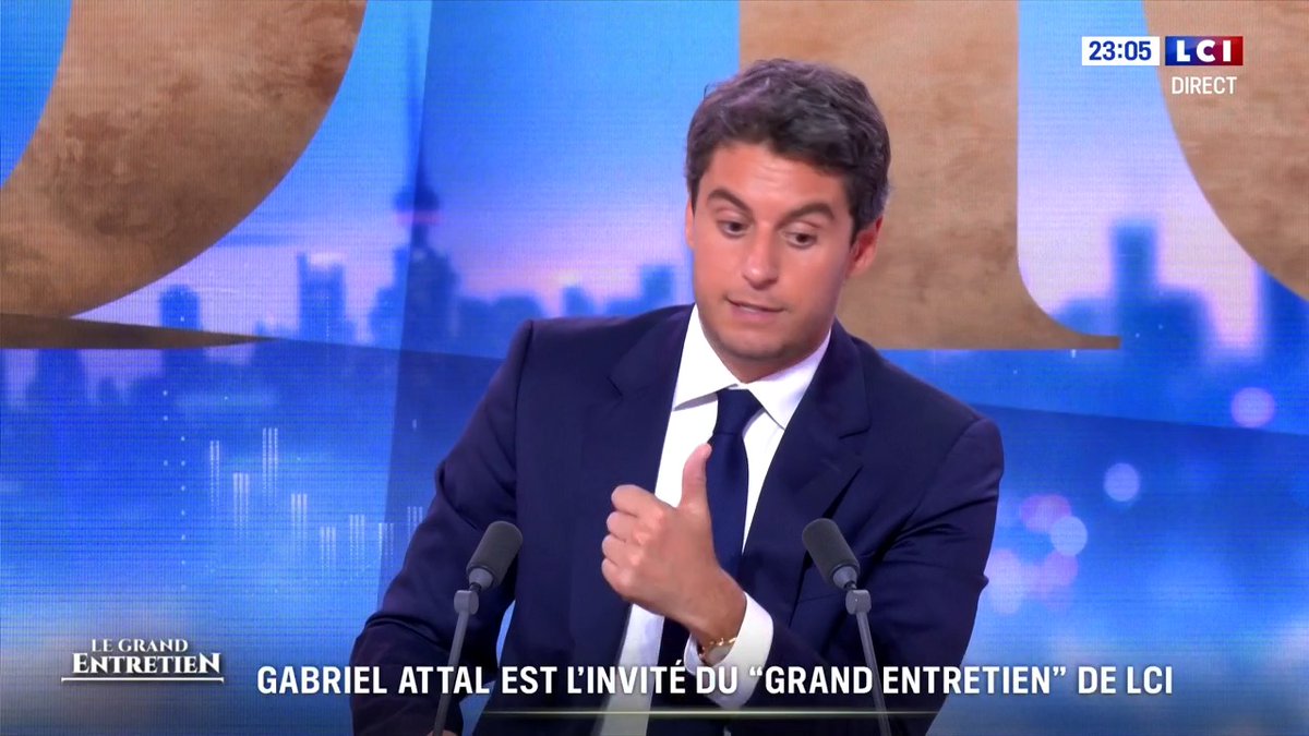 Je fais une promesse aux Français : que leurs enfants aient une vie meilleure que la leur. Pour y arriver, il faut devenir la première puissance d'Europe et c’est possible en 10 ans. En concentrant nos efforts sur 4 chantiers capitaux : École, salaires, frontières, IA.