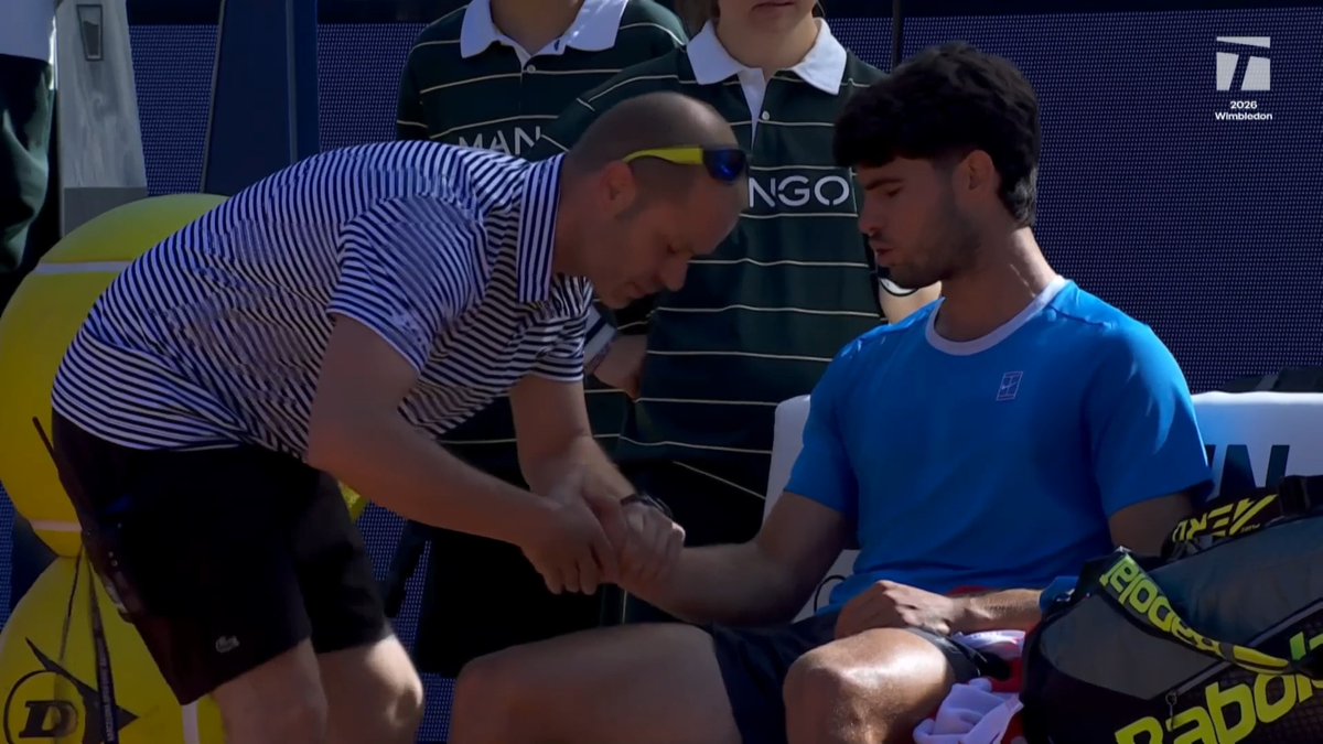 REPORT: Carlos Alcaraz targeting US Open return date from injury 🚨