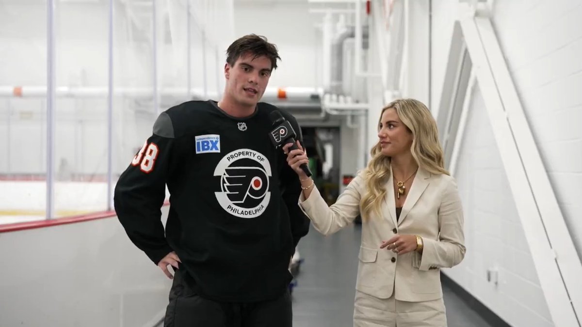 After finishing his freshman season at Boston University, Jack Murtagh is dialed in for his second development camp. #LetsGoFlyers | Kendall Skalicky