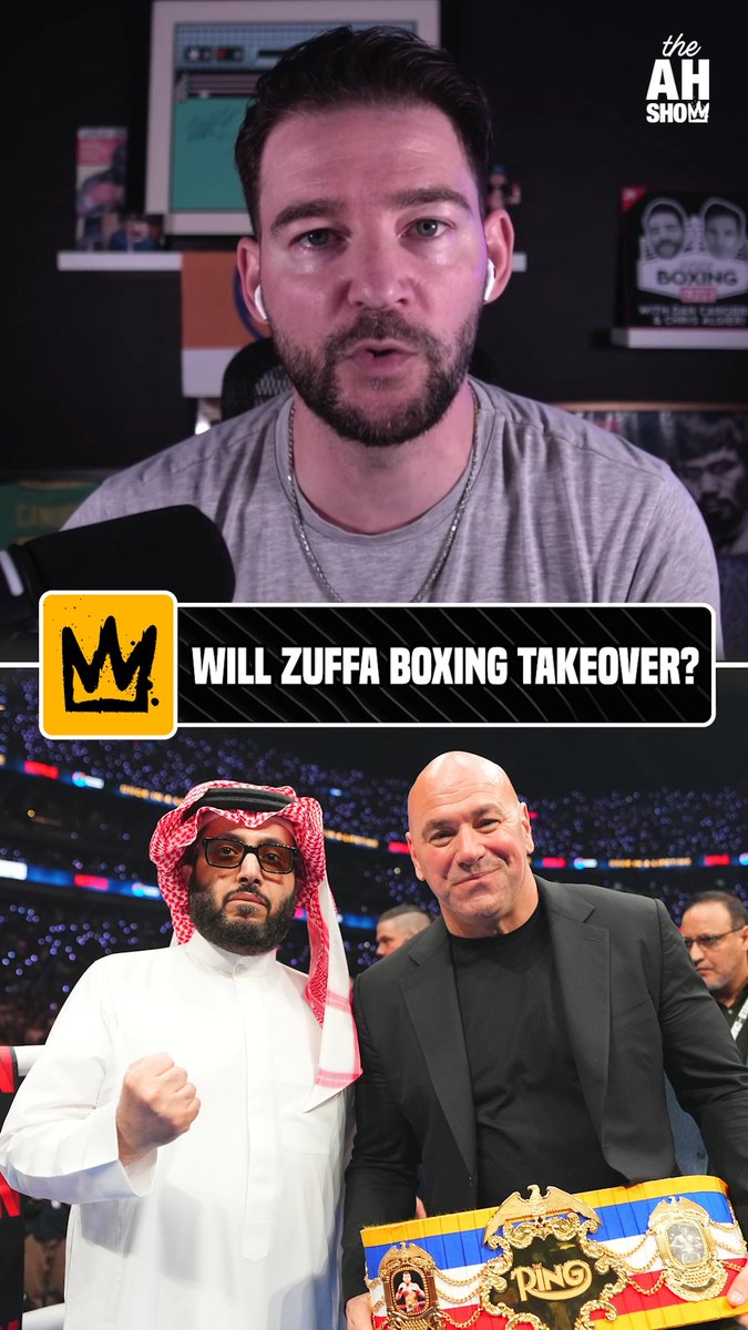 "I really think Zuffa will be the final one standing. It's just a matter of when." @dancanobbio believes Zuffa Boxing will outgrow all other boxing promotions 💰 #HelwaniShow