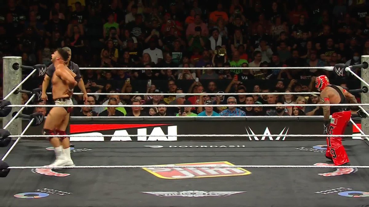 619 🔥 ♛Rey Mysterio❔ picks up the WIN over Ethan Page!