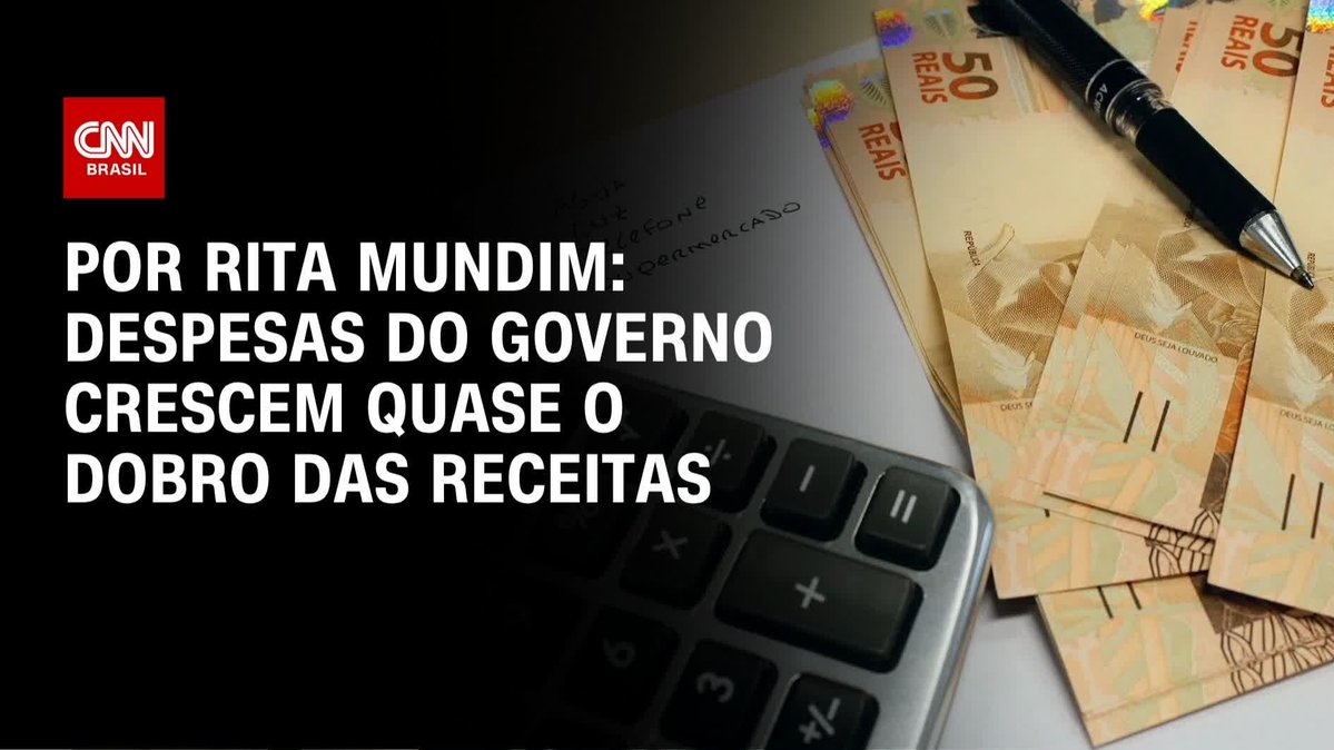 Por Rita Mundim: Despesas do governo crescem quase o dobro das receitas; assista #Hora H